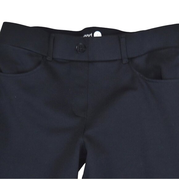 Betabrand Boot Cut Wider Legs Classic Dress Yoga Pant L Long Black Trousers - Picture 4 of 9